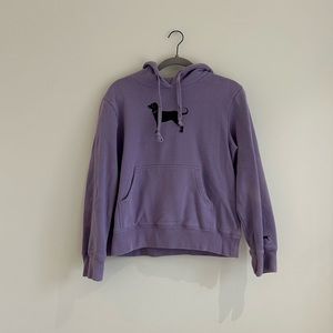The Black Dog Purple Sweatshirt